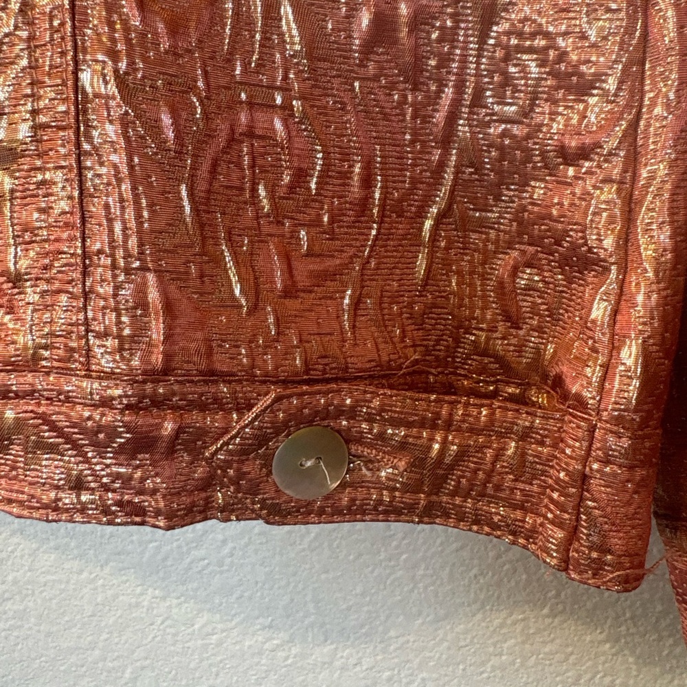 Ruby Rd metallic accent coat - Picture 5 of 5